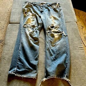 Express ( for men ) Classic Destroyed Denim Jeans 38W x 28 Mens Jeans